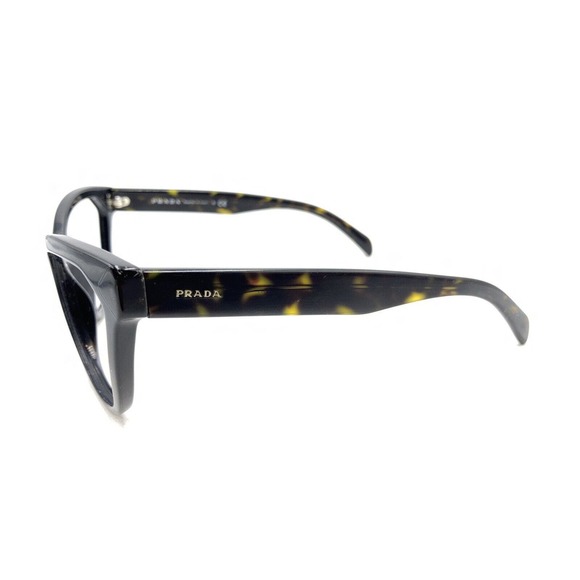 Prada SPR 21S 1AB-0A7 Black Tortoise Brown Sunglasses Frames 56-19 140 Italy - Picture 7 of 12